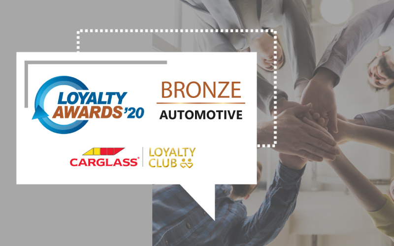 New Carglass club Loyalty Award